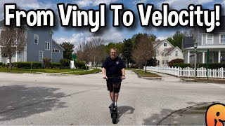 We Swapped Vinyl for Wheels?! iScooter iX3 Honest Review!
