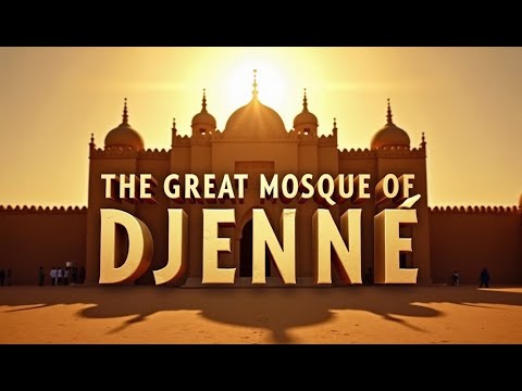 “The Great Mosque of Djenné 🕌 | Africa’s Architectural Wonder
