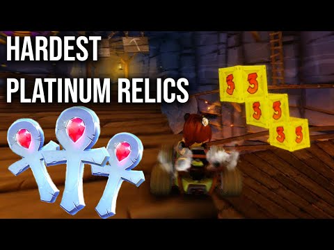 Top 3 Hardest Platinum Relics in Adventure Mode (Crash Team Racing: Nitro-Fueled)