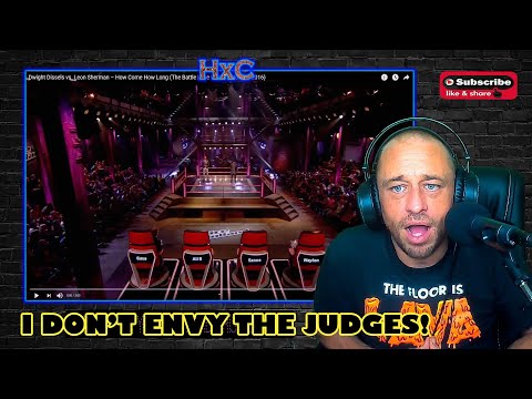 Dwight Dissels vs. Leon Sherman–How Come How Long (The Battle | The voice of Holland 2016) Reaction