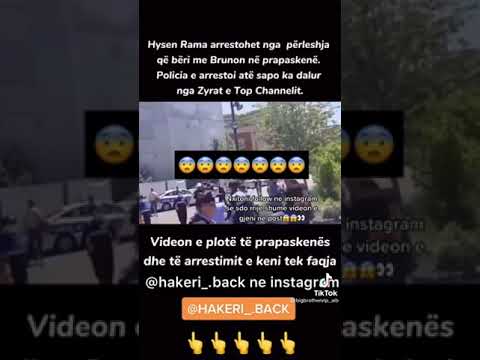 Plasi sherri mes brunos dhe hysenit arrestohet