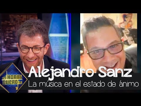 Pablo Motos y Alejandro Sanz explican cómo afecta la música al estado de ánimo - El Hormiguero 3.0