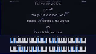 Corinne Bailey Rae - I Won't Let You Lie To Yourself - Easy Piano Tutorial