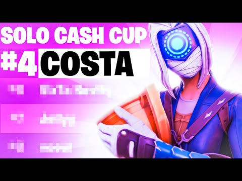 HOW I GOT 4TH PLACE 🏆 IN THE SOLO CASH CUP NA-E  ($400)