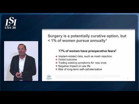 Matthew Kemp, Audaxis Medical - Implant for stress urinary incontinence treatment | LSI USA '26