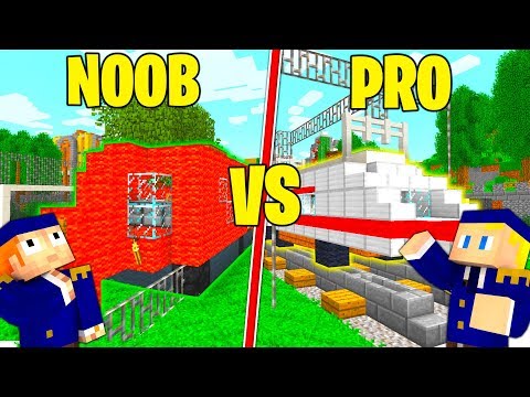 TRENO NOOB CONTRO TRENO PRO! - Minecraft ITA