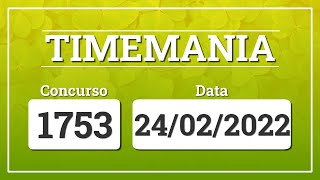 Capa de TIMEMANIA 1753