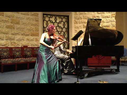 Schumann - Three Romances for Violin and Piano Op.94 - LeBauer-Kuschnerova