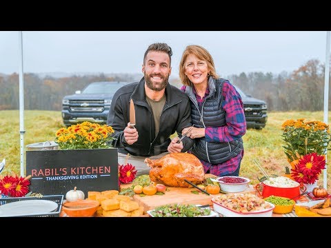 I DEEP FRIED A 20lb TURKEY | Rabil's Kitchen