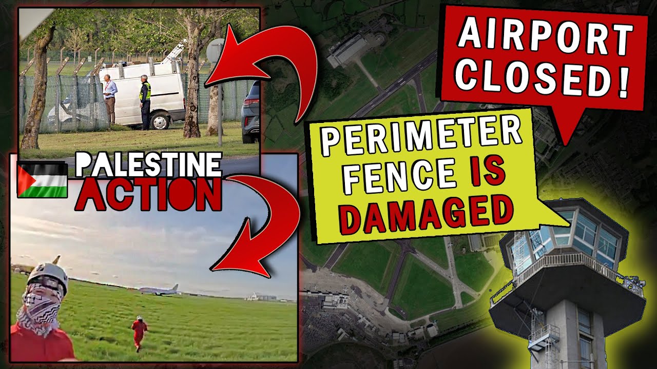 Palestine Activists BREACHED INTO AIRPORT | Flights Suspended!