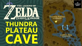 Thundra Plateau Cave in Zelda Tears of Kingdom - How to Enter - Misko's Treasure of Awakening 3
