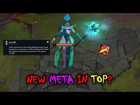 Smite Janna Top is  the Highest Winrate Top Laner in Challenger EUW