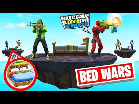 ROMPI il LETTO di TEKNOYD per VINCERE la BEDWARS su FORTNITE