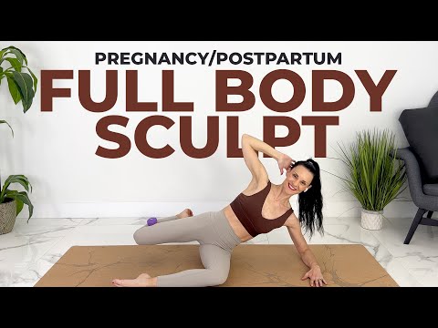 Full Body Pregnancy Workout 25 Minute Prenatal Workout First Second Third Trimester Workout