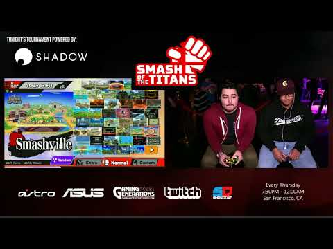 Smash of the Titans #62 - Winner Quarters: GT|Moonboyjosh (C. Falcon) vs CPU~ (Bayonetta)