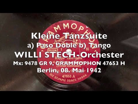 Kleine Tanzsuite - Willi Stech 1942 Berlin