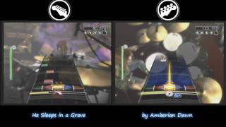 He Sleeps in a Grove - Amberian Dawn RBN Guitar/Bass Charts