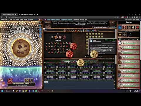 Cookie Clicker Late Game Combo