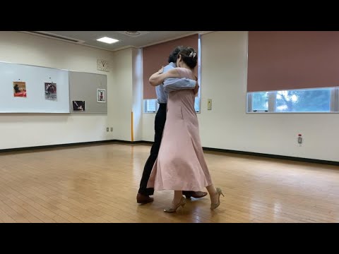 「Adios Chantecler」(Juan D'Arienzo - Gorge Vardes) Tango Dance Milonga Style.Ida Shiegel & Manon Yoko