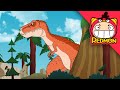 Tyrannosaurus VS Tarbosaurus Dinosaurs Battle 4K Cartoon REDMON