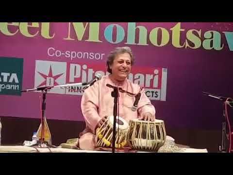 A rare piece of tabla(Lucknow chalan)by Pandit Swapan Chowdhury