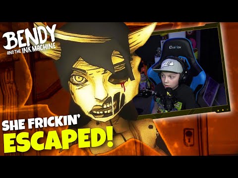 FOLLOW THE SCREAMS TO FIND HER! - Bendy and the Ink Machine (Chapter 3)