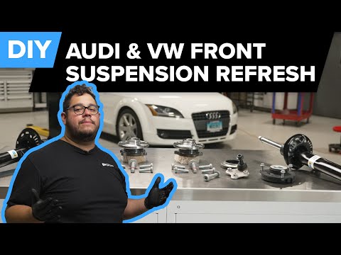 Audi TT Front Strut Replacement DIY (2006-2015 Mk2 Audi TT, TTS, RS)