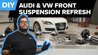 Audi TT Front Strut Replacement DIY (2006-2015 Mk2 Audi TT, TTS, RS)