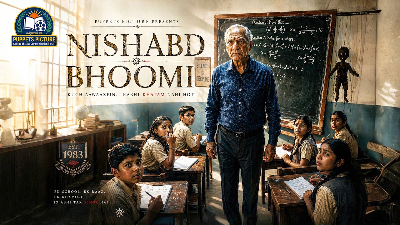 NISHABD BHOOMI | India’s First AI Psychological School Horror Thriller (Short Film) #puppetspicture