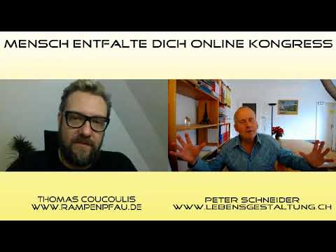 Online Kongress, 4.17, Interview 33 -  Thomas Coucoulis, "Rampenpfau", Ausdrucks-Spezialist