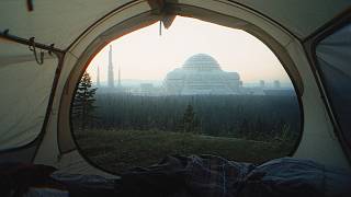 You’re Camping Offworld at the Edge of the Tannhäuser Complex | Soft Rain & Cyberpunk Ambient