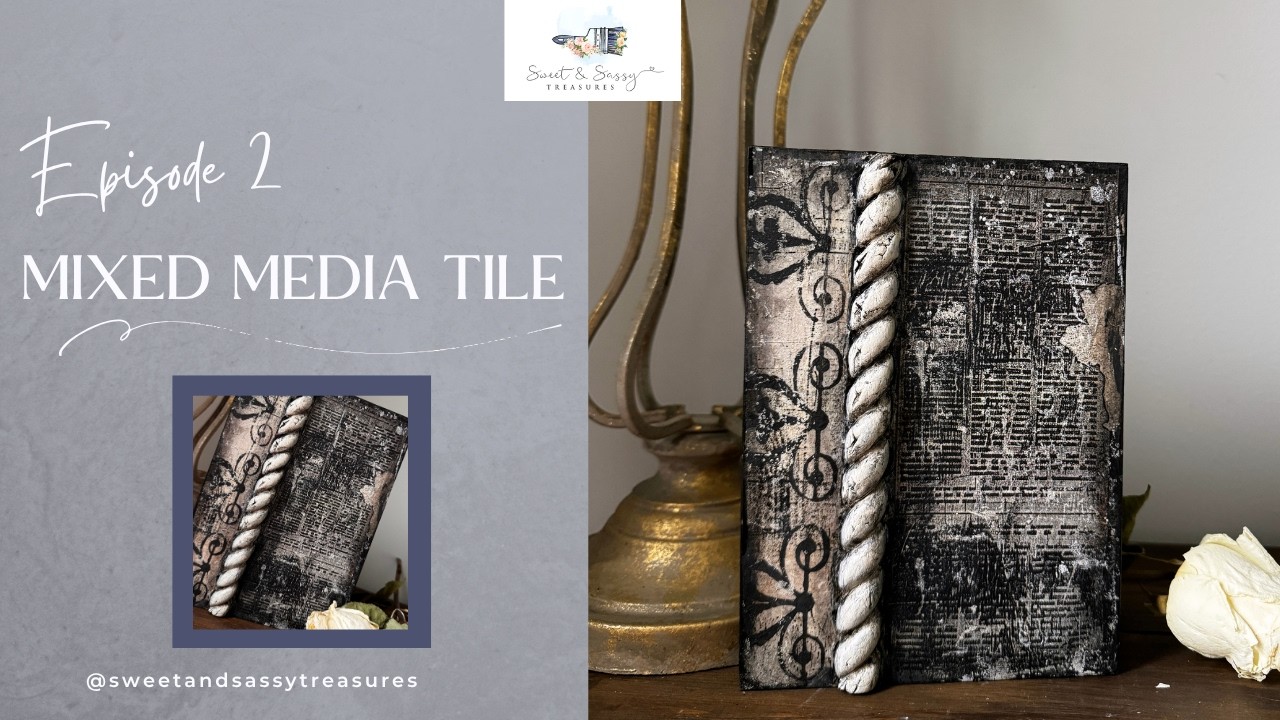 Mixed Media Gallery Wall Tile: Episode 2