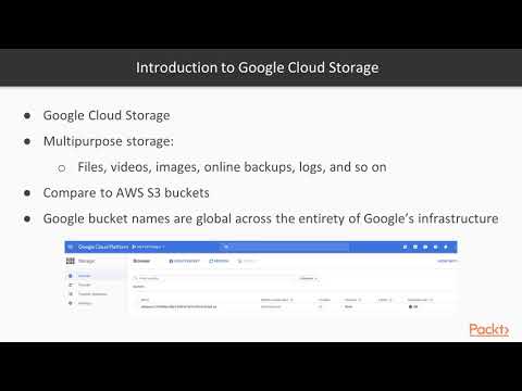 Google Cloud Platform Development Essentials Introduction to Google Cloud Storage | packtpub com