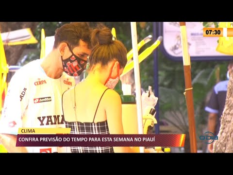 Confira previsão do tempo para esta semana no Piauí 19 04 2021