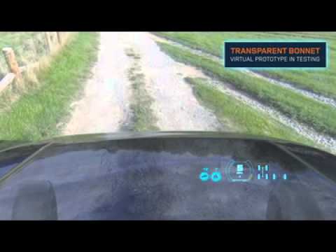 VEZI pe ce calci - Land Rover a inventat capota transparentă