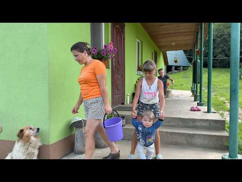 🏔 Leben in einem ukrainischen Karpatendorf | Frische Ernte, selbstgemachte Butter & Eingelegtes 🥔🥒