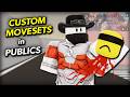 TROLLING With Custom Movesets In PUBLIC SERVERS Jujutsu Shenanigans