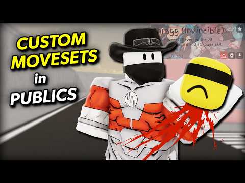 TROLLING with Custom Movesets in PUBLIC SERVERS... (Jujutsu Shenanigans)
