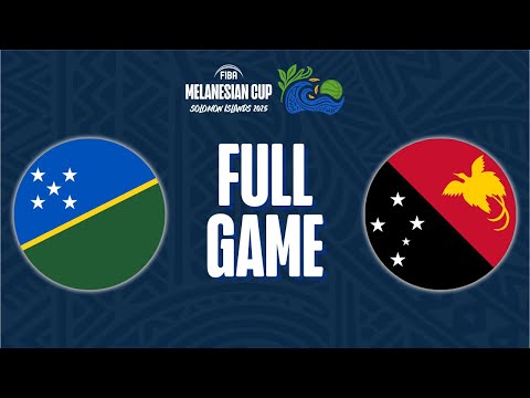 Solomon Islands v Papua New Guinea | Full Basketball Game | FIBA Melanesian Cup 2025