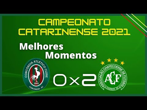 CONCORDIA 0 X 2 CHAPECOENSE | CAMPEONATO CATARINENSE 2021 | 25/02/2021