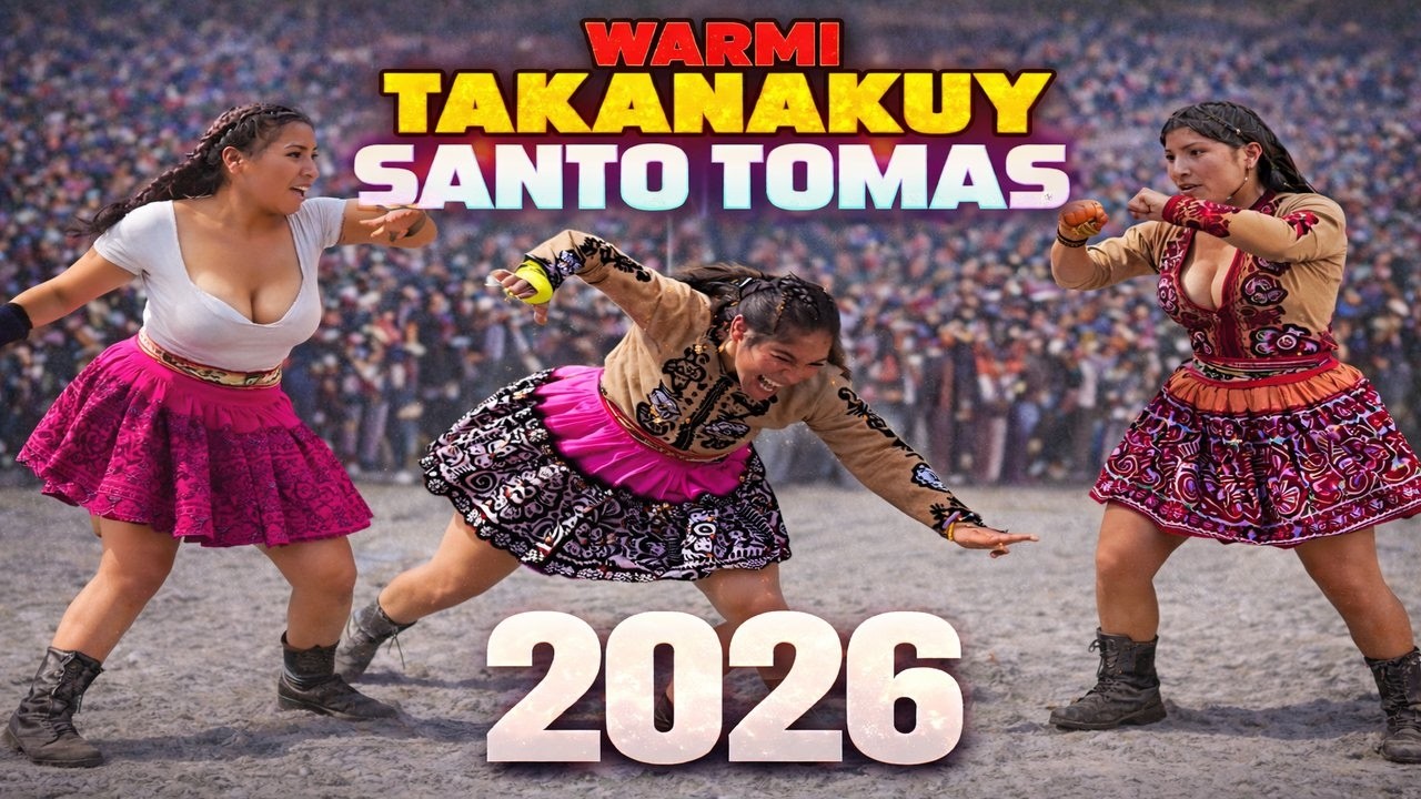 Spectacular Women's Fight held in Santo Tomas Chumbivilcas