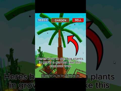 How to get BIG plants in Grow A Garden (SPRINKLER METHOD)