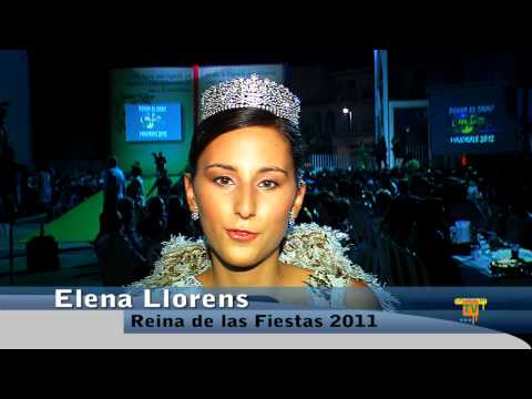 04/08/12 – Paula Aznar presentada como Reina de las Fiestas de Agosto 2012.