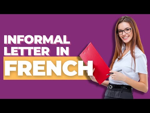 Learn French - Informal letter in French | French for beginners | Language Fluent