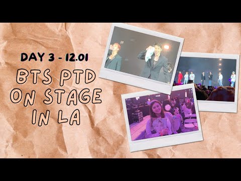 BTS PTD ON STAGE in LA VLOG (Merch & Day 3) | Carolyn ♡