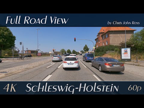 Pogeez - Groß Sarau - Lübeck, Germany: Bundesstraße (B207) - 4K (2160p/60p) Ultra HD