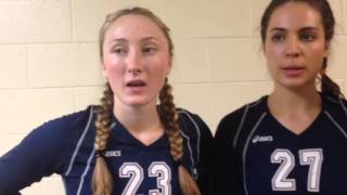 Hannah Rovira, Madison Daigle, Katherine Young talk returning to the Division I finals