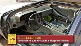 A DeLorean Bridges the Generation Gap at the 2013 Renaissance Euro Fest Auto Show