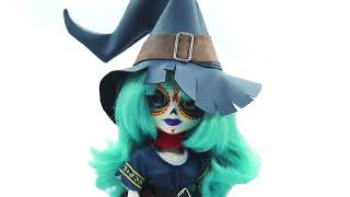 Panenka Mina - Catrina z podsvětí - 34 cm