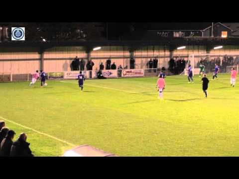 Alex Kozakis of Met Police FC in outstanding form v Dulwich Hamlet